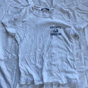 Brandy Melville Yosemite White Tee